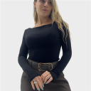 maglia basica elasticizzata boat